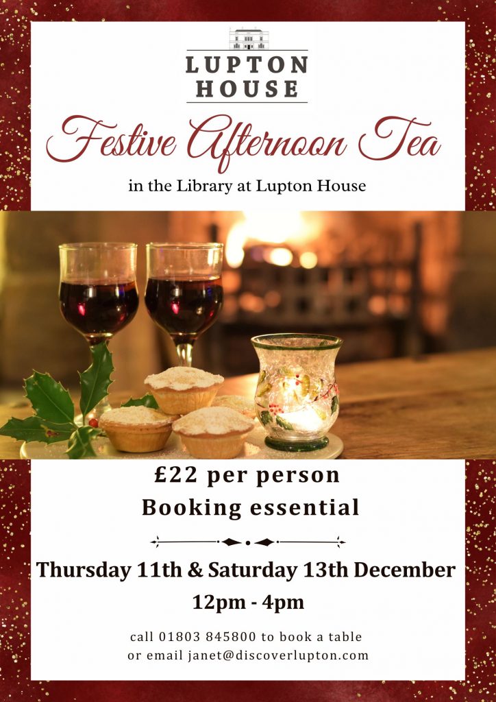 Festive Afternoon Tea at Lupton House