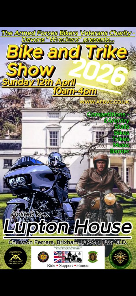 Bike & Trike Show at Lupton House