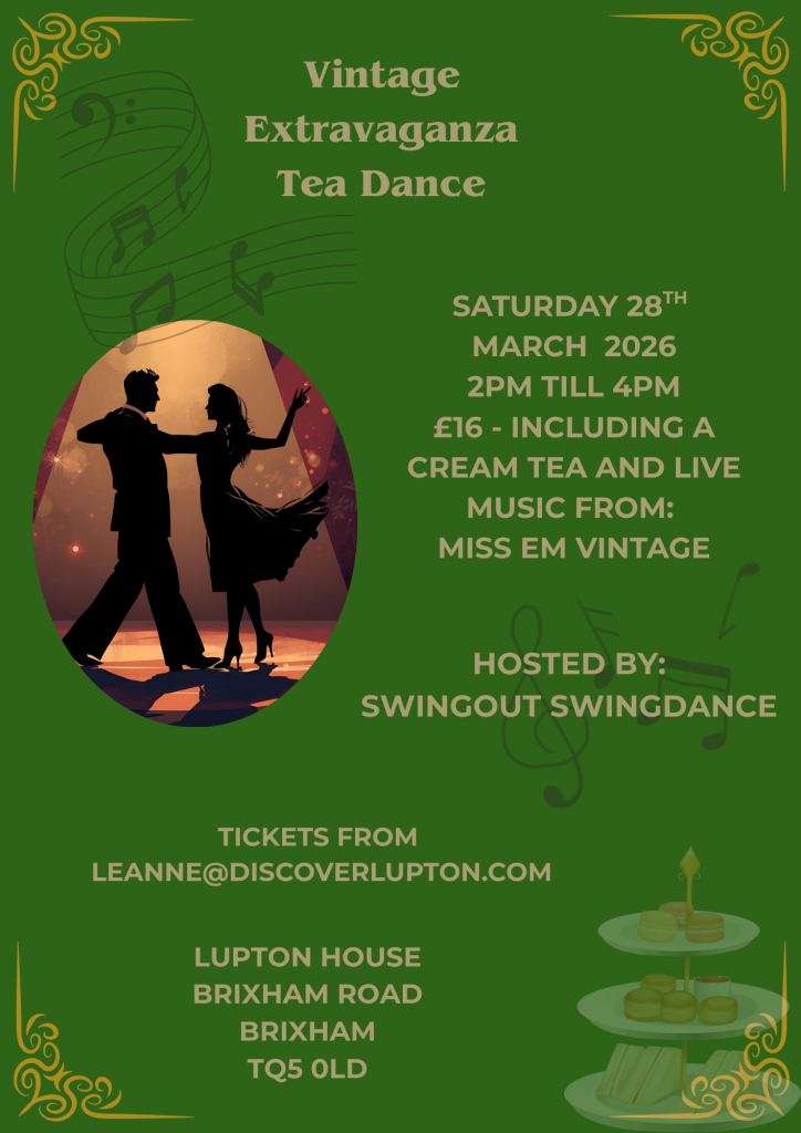 Vintage Afternoon Tea Dance at Lupton House