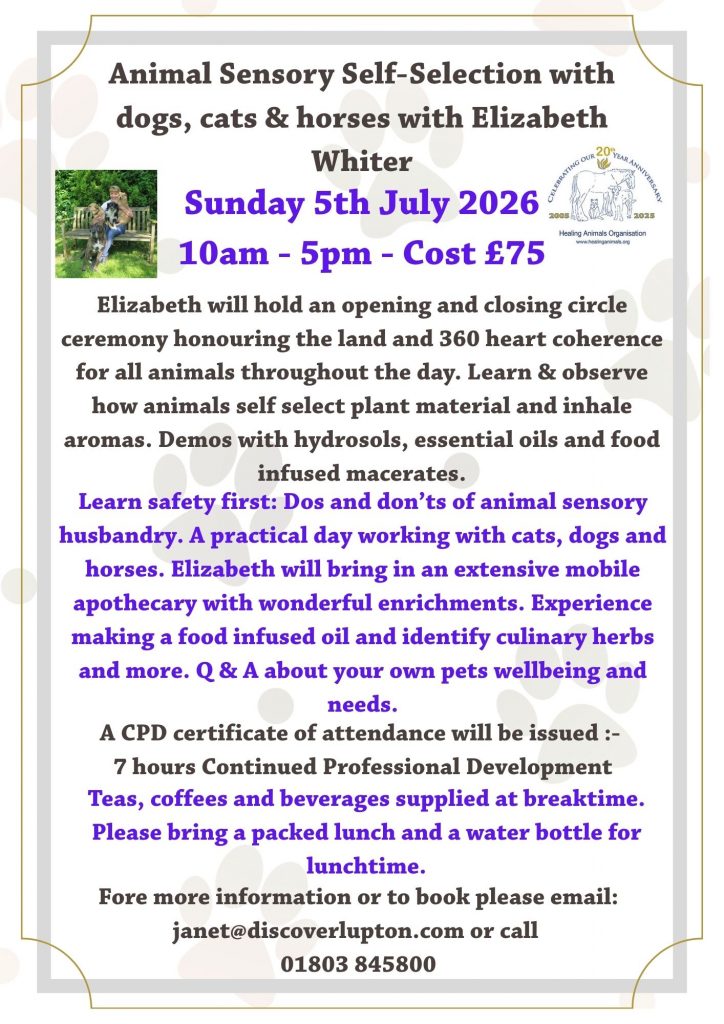 Animal Sensory Self Selection