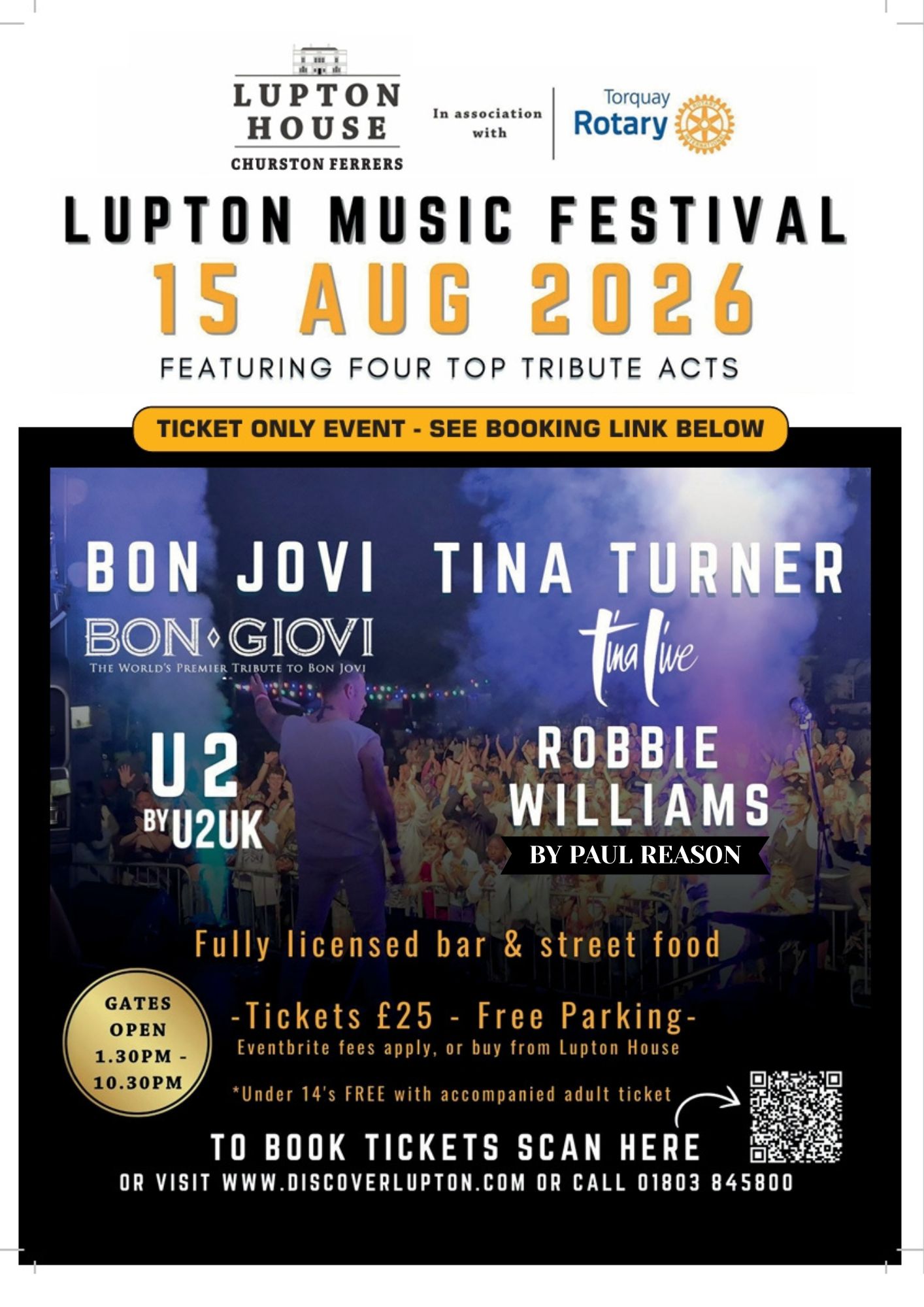 Lupton House Music Festival Line-up