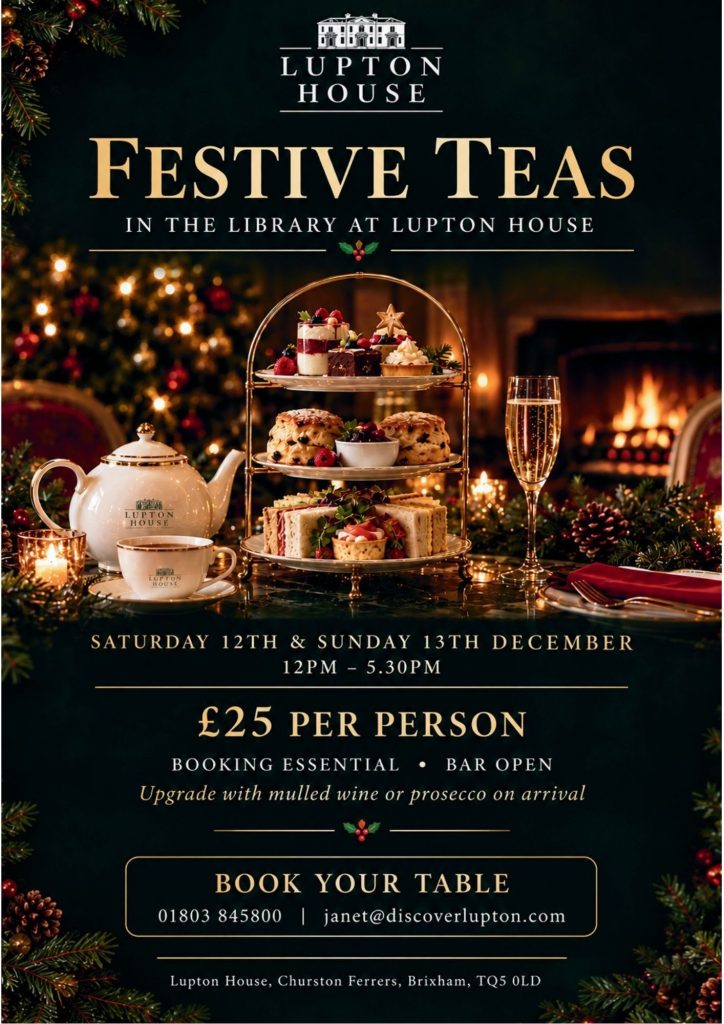 Festive Teas at Lupton House
